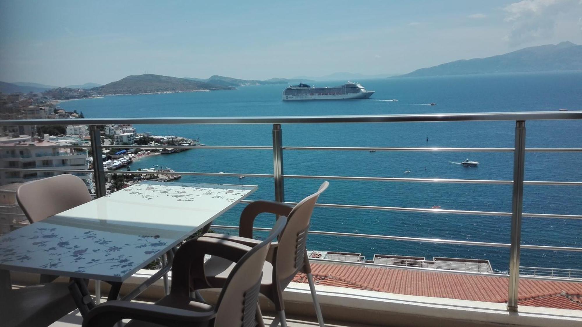 Bay View Apartment Sarande Luaran gambar